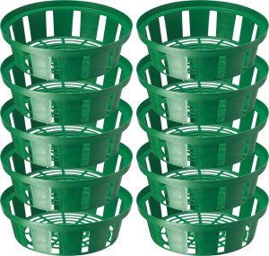 10x Koszyk okrągły na cebulki 18cm Osłonka do sadzenia 3