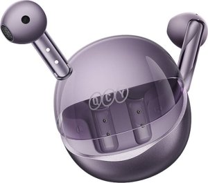 QCY T32 Słuchawki AilyBuds Clear TWS fioletowe 2