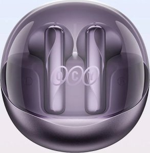 QCY T32 Słuchawki AilyBuds Clear TWS fioletowe 10