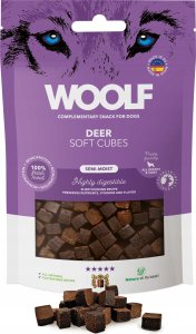 Woolf Soft Cubes Monoprotein Deer 100g 1