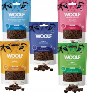 Woolf Soft Cubes Monoprotein Deer 100g 2