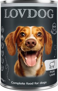 Lovdog Pure Lamb puszka 400g 1
