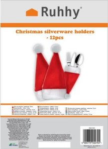 Etui na sztućce- czapeczki 12szt. Ruhhy 22303 2