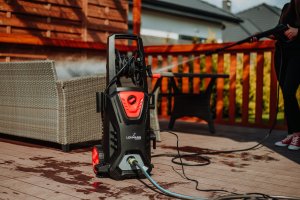MYJKA CIŚNIENIOWA LEHMANN ZESTAW PATIO 10M ZWIJACZ 2200W 2