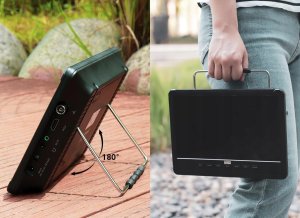 August Przenośny telewizor HD 10"odtwarzacz DVD DA383-DVB-T2 Mini LCD TV 6