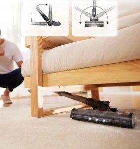 Proscenic P11 Odkurzacz mop bezprzewodowy akumulatorowy 550 W 60 min nowy 7