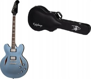 ZESTAW Epiphone Dave Grohl DG335 Pelham Blue Semi-Hollow Gitara Elektryczna 1