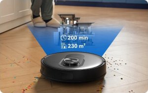 Proscenic Q8 Max robot odkurzający z funkcją wycierania 5000 Pa 3 l 250 ml 13