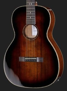 Harley Benton CLP-12SM BRS Solid Top Gitara Western z przetwornikiem 3