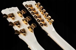 Harley Benton DC-Custom II 612 biała Gitara 6- i 12-strunowa Elektryczna 14