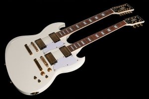 Harley Benton DC-Custom II 612 biała Gitara 6- i 12-strunowa Elektryczna 2