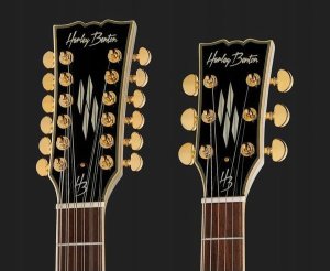 Harley Benton DC-Custom II 612 biała Gitara 6- i 12-strunowa Elektryczna 10