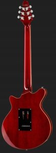 Harley Benton BM-75 Trans Red Deluxe Gitara Elektryczna AlNiCo Tremolo Nowa 4