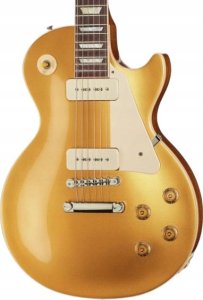 ZESTAW Gibson Les Paul Standard 50s P90 Gold Top Gitara Elektryczna Vintage 6