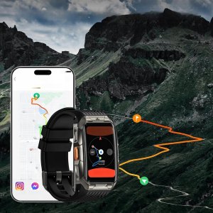 KOSPET Tank X2 Ultra Smartwatch GPS Fitness wodoszczelność 50 m Bluetooth 4