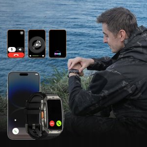 KOSPET Tank X2 Ultra Smartwatch GPS Fitness wodoszczelność 50 m Bluetooth 5