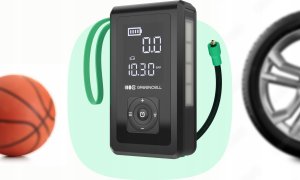 Greencell PowerBoost Air / Rozrusznik / Powerbank do samochodu z kompresorem 8000mAh 1000A Urządzenie rozruchowe 12