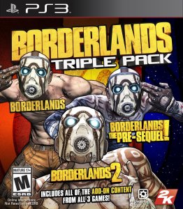 Borderlands Triple Pack (Import) /PS3 1