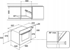 Piekarnik INDESIT IFW 6544 IX.1 4