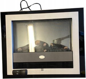 Kominek do montażu ściennego BIZET 2.0 kW 2