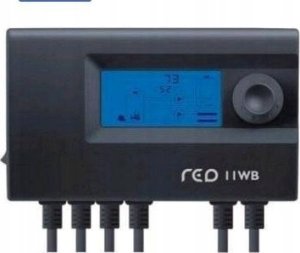 Sterownik kotłów na paliwo stałe - nadmuch, pompa C.O. i C.W.U. R 11 WB 2