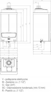 Kocioł 1-fun.kondens - VICTRIX PRO 2 ERP 35 IMMERGAS (DWZ) 2
