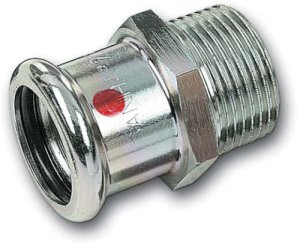 Złączka SANHA-THERM C-Stahl przejścowa d76.1x3 GZ 1