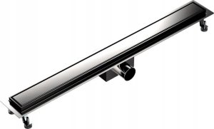 500 liniowe odwodnienie prysznicowe AQUA STEEL LA z rusztem szlifowanym SZGM (S) 1