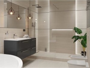 500 liniowe odwodnienie prysznicowe AQUA STEEL LA z rusztem szlifowanym SZGM (S) 2