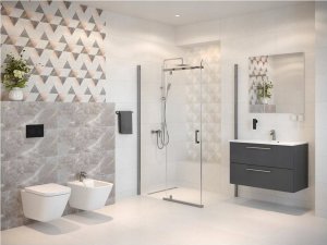 500 liniowe odwodnienie prysznicowe AQUA STEEL LA z rusztem szlifowanym SZGM (S) 4