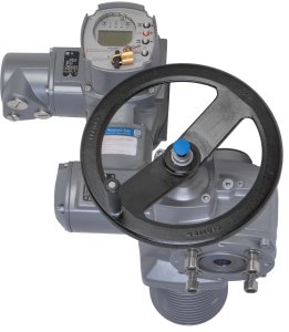 Napęd wieloobrotowy ON/OFF SA 14.2 Sterownik AUMATIC AC01.2 3ph/400V/50Hz S2-15min kl A,B F14 B3 250Nm 32obr 1