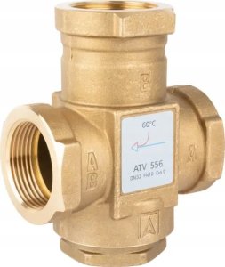 Afriso Zawór temperaturowy ATV 556, DN32, Rp1 1/4, kvs 9, 60°C (S)A 11