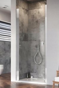 Drzwi prysznicowe NES DWJ I 80 Lewe Chrom/Przejrzyste 2