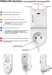 BT725 WI FI - Bezprzewodowy termostat tygodniowy 8