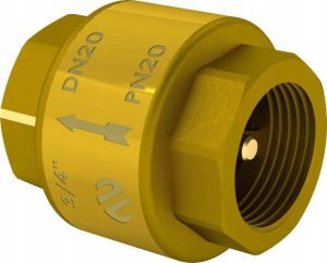 Arco Zawór zwrotny STOP z zamknięciem metalowym GW/GW 3/4GW x 3/4GW 2