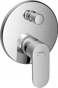 Rebris S - Jednouchwytowa bateria wannowa, montaż podtynkowy do iBox universal; chrom 1