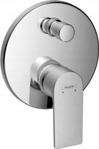 Rebris E - Jednouchwytowa bateria wannowa, montaż podtynkowy do iBox universal; chrom 1