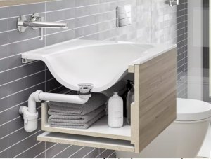 Syfon Viega Syfon umywalkowy, oszczędzający miejsce, natynkowy, nr wzoru: 5634.15 4
