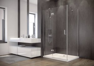 Besco VIVA kabina prostokątna przejrzyste szkło 100 x 80 x 195 lewa 3