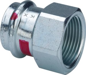 Kształtka przejsciowa z SC 35 x 3/4 stal / ocynkowaneŁącznik do rur 1