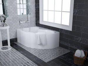 Wanna asymetryczna 160x105 prawa MEGA 7