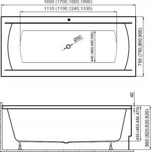 Wanna 160x75 INES 11