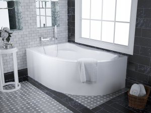 Wanna asymetryczna 170x110 prawa DORA 7