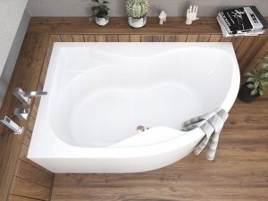 Wanna asymetryczna 170x110 prawa DORA 9