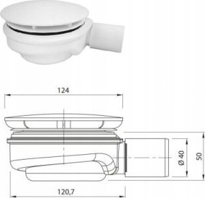 Brodzik posadzkowy 110x80x3x5,5 GOLIAT 13