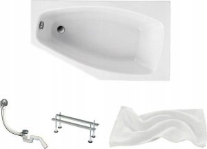 Wanna asymetryczna 140x80 prawa MARIKA 2