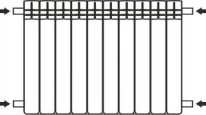 Dd Grzejnik Aluminiowy Wulkan 500/100 5
