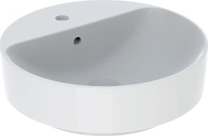 Geberit Variform Umywalka stawiana na blat, okrągła, D45cm, H15.8cm, z przelewem, z otworem na baterięGEBERIT 1