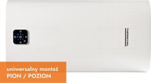 Aqua Ti-50 L-G - Elektryczny ogrzewacz pojemnościowy 50 L ze sterowaniem WIFI, obudowa Slim, kolor szaryTHERMOVAL 5