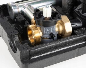 Grupa pompowa PrimoTherm K 180-2 DN25 GP 3-WM, pompa Grundfos UPM3 Hybrid, zawór mieszający ARV Kvs12 4